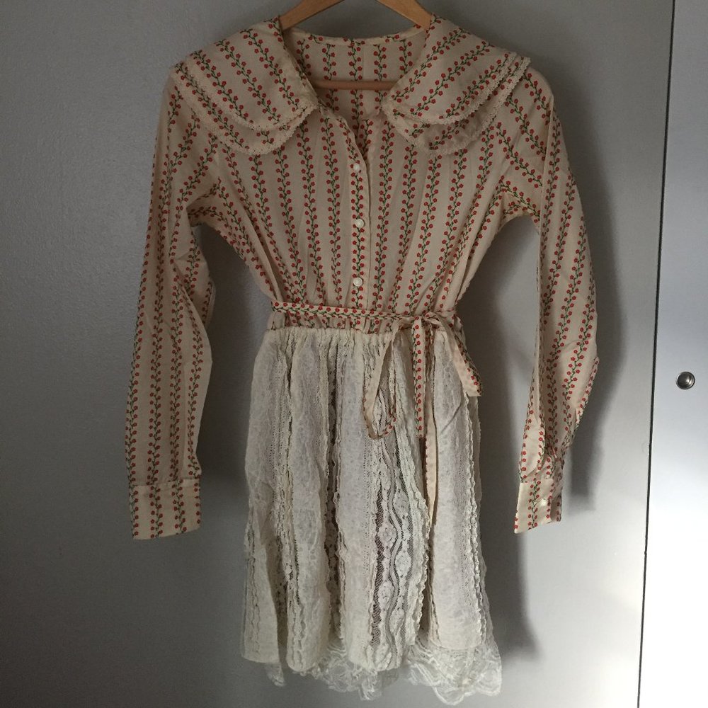 Vintage Italian Boutique Lace Dress